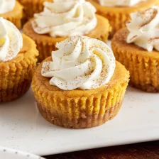 Mini Pumpkin Cheesecakes Recipe Page