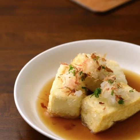 Japanese Agedashi Tofu (Deep Fried Silken Tofu in Broth) Image