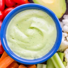 Avocado Ranch Dressing and Dip Recipe Page