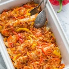 Tilapia and Vegetable Casserole Recipe Recipe Page