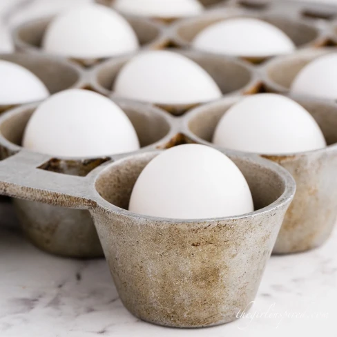 Perfect Hard Boiled Eggs In The Oven Image