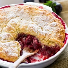 Rustic Plum Biscuit Pie Recipe Page