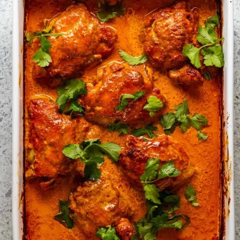 One-pan Baked Butter Chicken Image