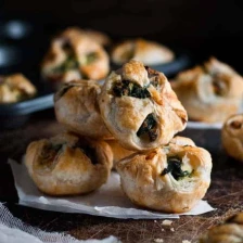 Ricotta and Spinach Puff Pastry Bites Recipe Page