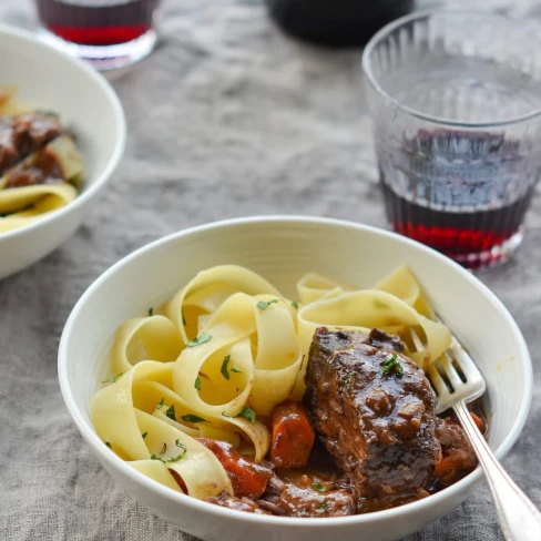 Red Wine Braised Short Ribs Image