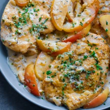 Chicken Fricassee with Apples Recipe Page