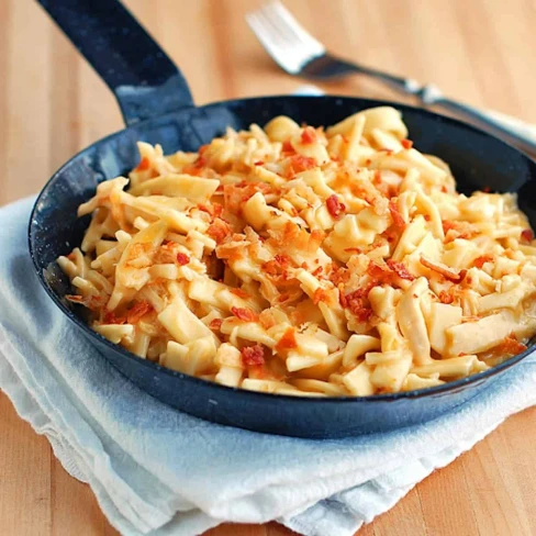 Easy Cheesy Chicken Noodles Image