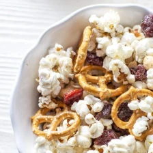 Sweet + Savory Popcorn Trail Mix Recipe Page