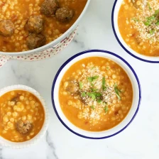 Quick Meatball Soup Recipe Page