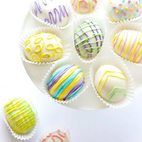 4-Ingredient Easter Egg (Golden) Oreo Truffles Image