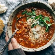 Instant Pot Minestrone Soup Recipe Page