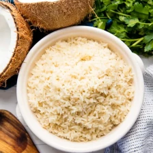 Easy Coconut Rice Recipe Page