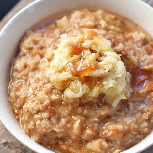 Brown Sugar Apple Bran Oatmeal Image