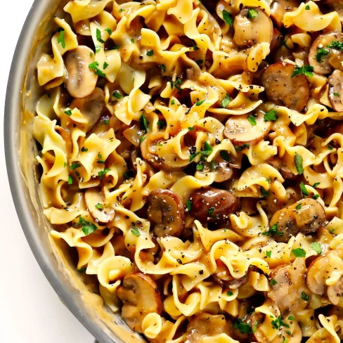 Mushroom Stroganoff (Vegetarian) Image