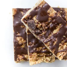 Chewy Mint Chocolate Granola Bars Recipe Page