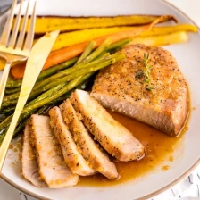 Honey Garlic Pork Chops Recipe Page