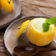 Yuzu Sorbet Recipe Page