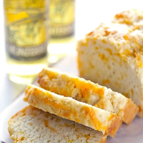 Garlic Cheddar Beer Bread Image