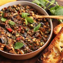 Sicilian Eggplant and Pine Nut Caponata Recipe Recipe Page