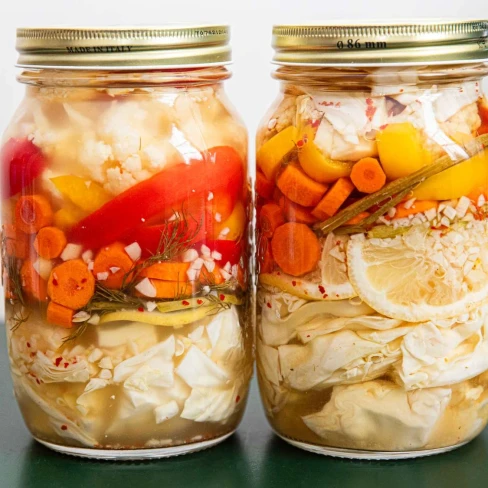 Karışık Sebze Turşusu (Turkish Mixed Vegetable Pickles) Image