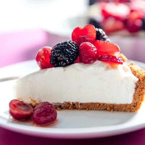 Easy No-Bake Cheesecake Recipe Image