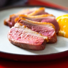 Pan-Seared Duck Breast With Orange Pan Sauce Recipe Page