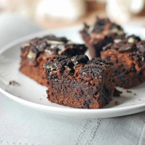 Fudgy Oreo Brownies Image