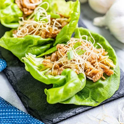 Better Than P.F. Chang&#039;s Chicken Lettuce Wraps Image