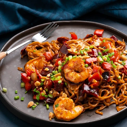 Spicy Kung Pao Prawn Noodles | Marion&#039;s Kitchen Image