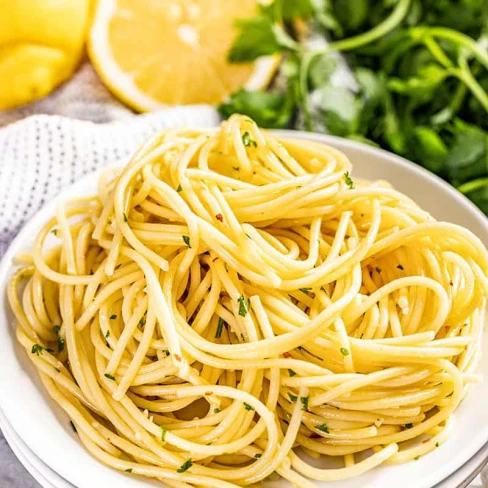 Olive Oil Pasta Image