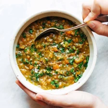 Freezer Meal Detox Lentil Soup Recipe Page