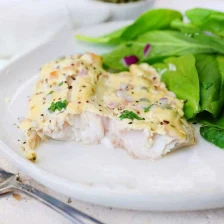 Roasted Tilapia with Mustard Sauce Recipe Page