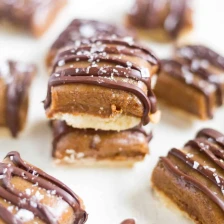 Salted Caramel Shortbread Bars Recipe Page