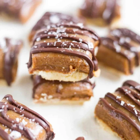 Salted Caramel Shortbread Bars Image