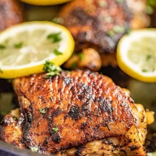 Skillet Chicken Thighs Recipe Page