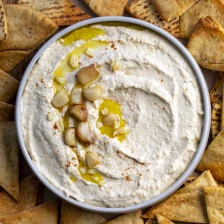 Roasted Garlic Hummus Recipe Page