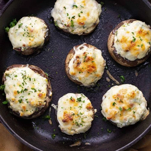 Jalapeno Popper Mushrooms Image