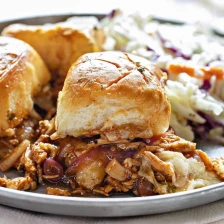 BBQ Chicken Sliders Recipe Page