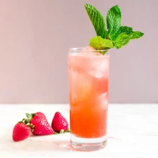 Strawberry-Mint Sparkler Recipe Recipe Page