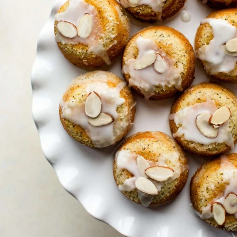 Almond Poppy Seed Tea Cakes Image