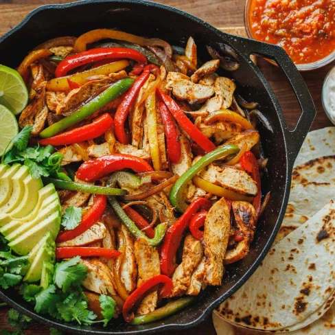 Chicken Fajitas Recipe Image