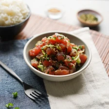 Easy Ahi Tuna Poke Recipe Page