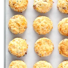 Bacon Cheddar Scones Recipe Page