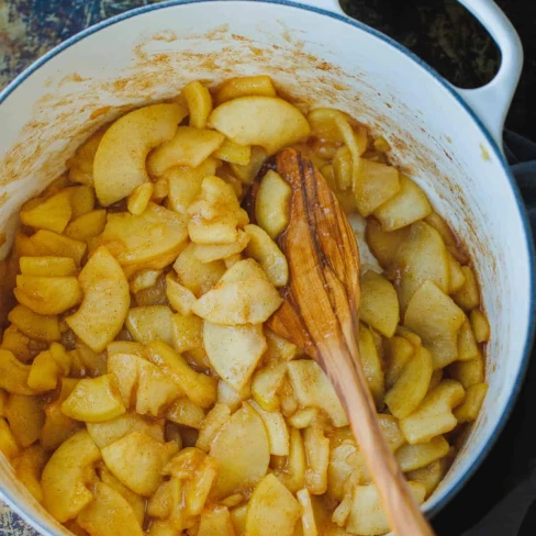 Sauteed Cinnamon Apples Recipe Image