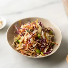 Asian Coleslaw w/ Sesame Rice Wine Vinaigrette Dressing Recipe Page