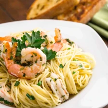 Angel Hair with Lemon Shrimp Scampi Recipe Recipe Page