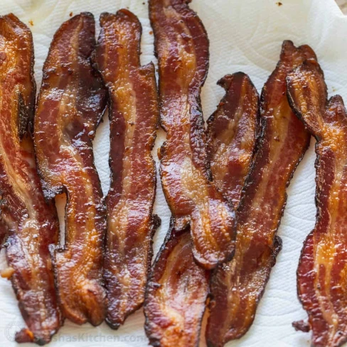 Oven Baked Bacon Recipe Image