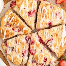 Strawberry Scones Recipe Page