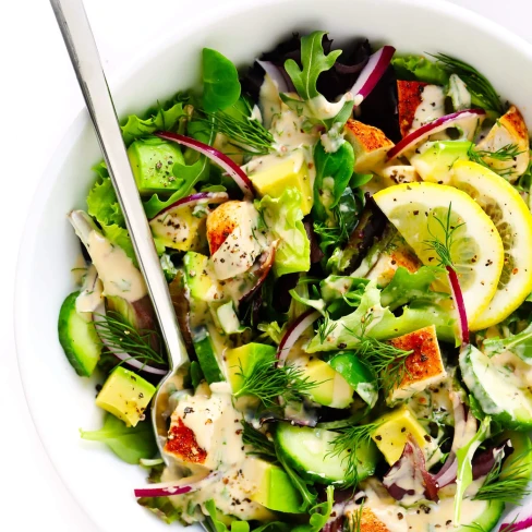 Tahini Ranch Avocado Chicken Salad Image