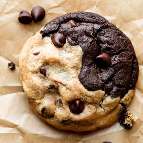 Soft-Baked Peanut Butter Chocolate Swirl Cookies Image